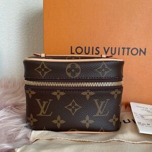 Louis Vuitton nice nano monogram